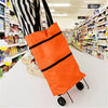 Foldable Trolley Bag with Wheels – Compact & Versatile Travel Companion