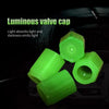 4Pcs Luminous Tyre Valve Caps – Stylish & Safety-Enhancing Accessory