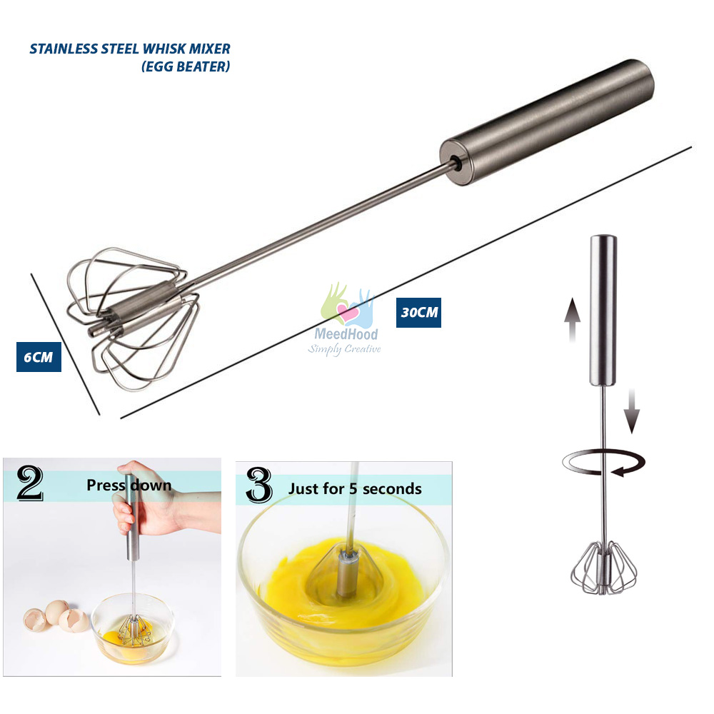 Stainless Steel Manual Whisker – Multipurpose Kitchen Tool