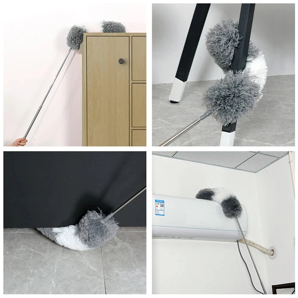 Ultimate 100-Inch Extendable & Bendable Microfiber Duster – Washable, Lightweight, and Perfect for Hard-to-Reach Areas