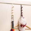 Over-the-Door Organizer Hanger Rack – 5-Hook Clothes & Accessories Holder