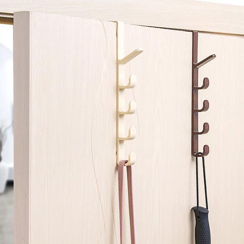 Over-the-Door Organizer Hanger Rack – 5-Hook Clothes & Accessories Holder